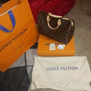 Louis Vuitton Speedy 35 Monogram Handbag